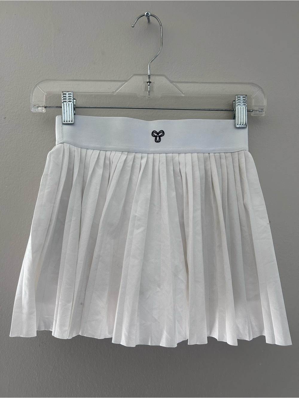lululemon athletica White Pleated Mini Skirt